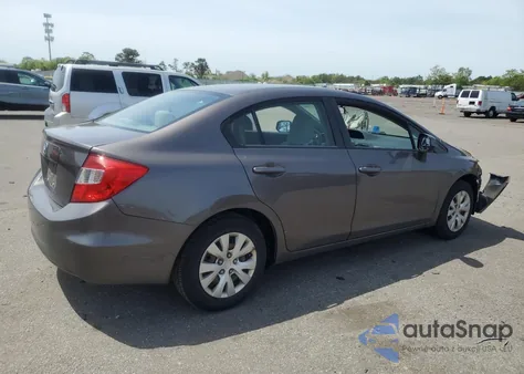 2012 Honda Civic Lx z USA, uszkodzony, nr VIN 19XFB2F59CE309285